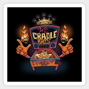 We Cradle Balls Sticker